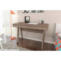 Mesa de Computador ME4128 c/ 2 Gavetas Nogal - Tecno Mobili - 2