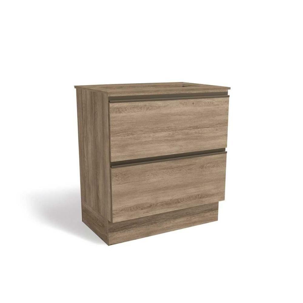 Balcão de Cozinha Maxxi G755 p/ Cooktop 80cm Nogal/Nogal - Kappesberg - 1