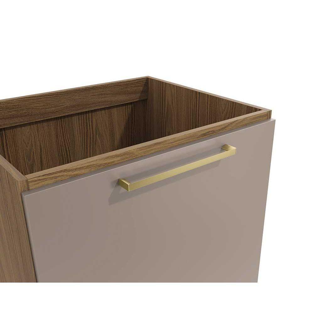 Balcão de Cozinha Modulado Botanic M629 1 Porta 60cm Nogueira/Verde Oliva - Kappesberg - 4