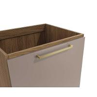 Balcão de Cozinha Modulado Botanic M629 1 Porta 60cm Nogueira/Verde Oliva - Kappesberg