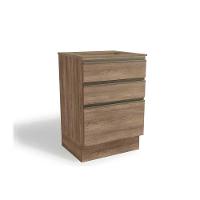 Balcão de Cozinha Maxxi G743 p/ Cooktop 60cm Nogal/Nogal - Kappesberg - 1