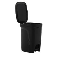 Lixeira Tramontina Compact 10l em Polipropileno Preto - 1