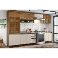 Balcão de Cozinha Modulado  Connect 2 Portas s/ Tampo Duna/Cristal - Henn - 7