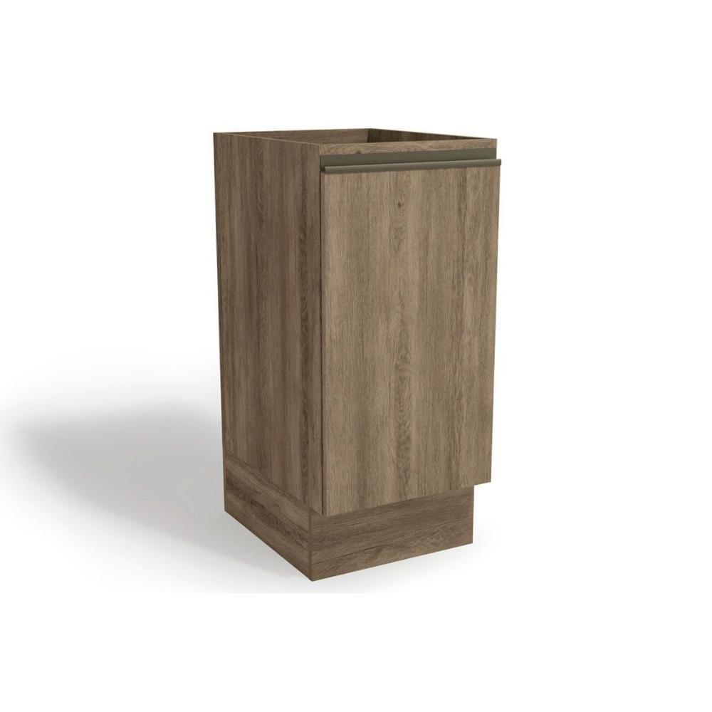 Balcão de Cozinha Maxxi G741 c/ 1 Porta s/ Tampo 40cm Nogal - Kappesberg - 1