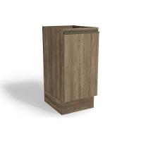 Balcão de Cozinha Modulado  Maxxi G741 c/ 1 Porta s/ Tampo Nogal - Kappesberg - 1