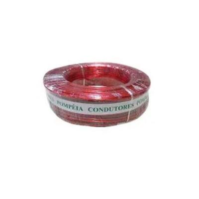 Fio Cabinho Auto Plastic Pompeia 0,30 Mm 300V Rolo Com 100 M