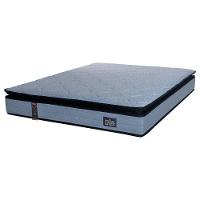 Colchão Casal Bem Mm One Face Eps Espuma D45 138 X 188 Cm Hellen Preto Com Cinza - 1