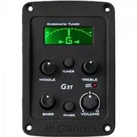 Violao Eletroacustico Dreadnought Folk Cutaway Aco Gf-1D Ceq Walnut Satin Giannini - 2