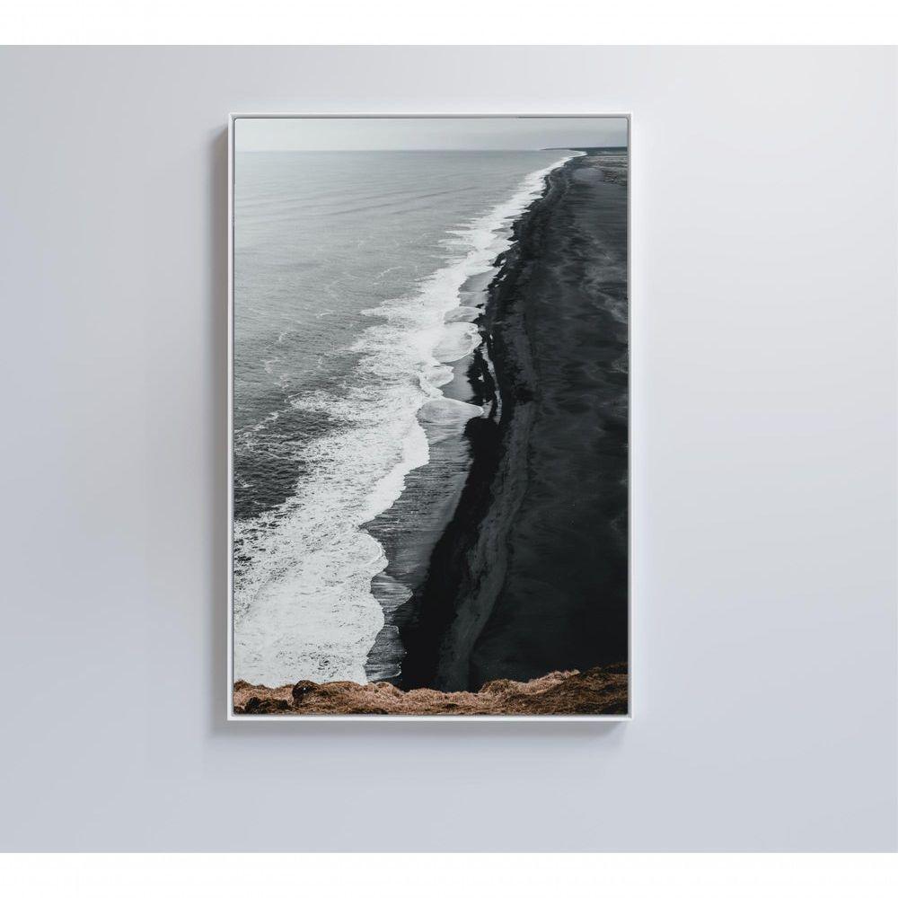 Quadro Litoral 80x120 Cm Tecido Canvas - 3