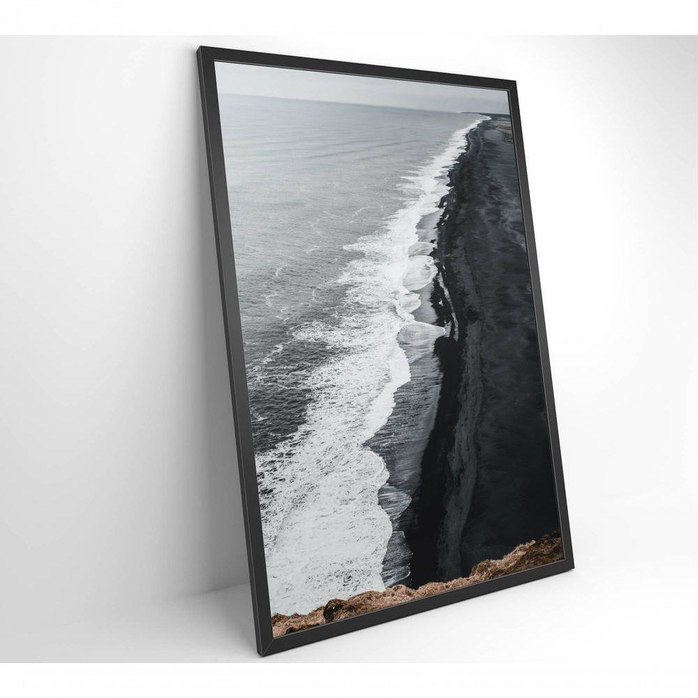 Quadro Litoral 80x120 Cm Tecido Canvas - 4