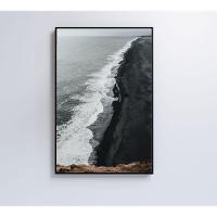 Quadro Litoral 80x120 Cm Tecido Canvas - 1