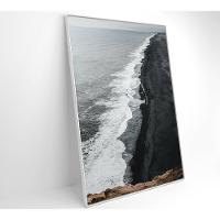 Quadro Litoral 80x120 Cm Tecido Canvas