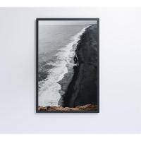 Quadro Litoral 80x120 Cm Tecido Canvas - 9