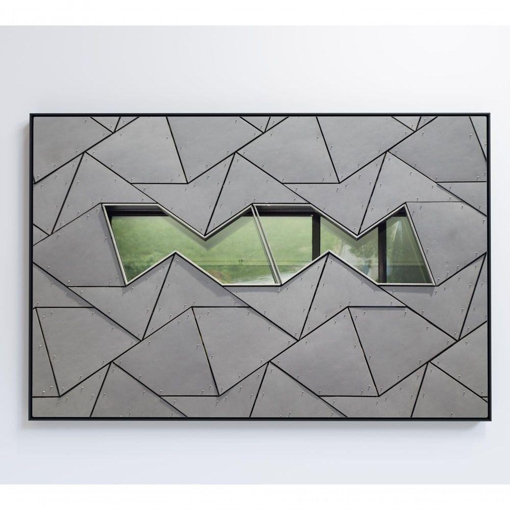 Quadro Arquitetura Formas 90x60 Cm Tecido Canvas - 2