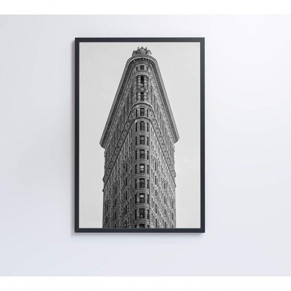 Quadro Edifício Flatiron 80x120 Cm Tecido Canvas - 3