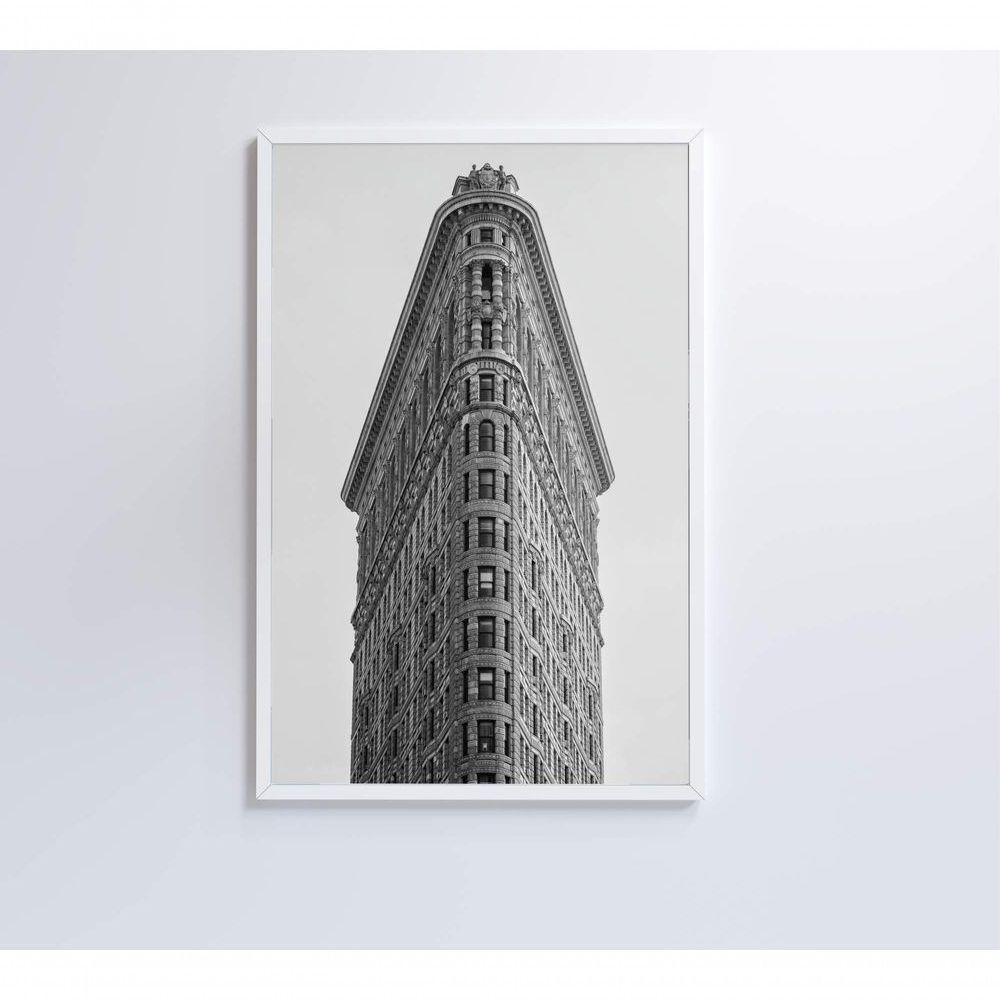 Quadro Edifício Flatiron 80x120 Cm Tecido Canvas - 5