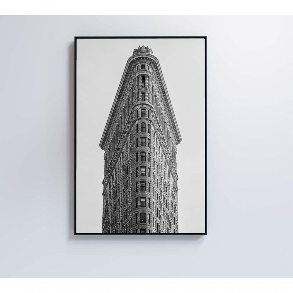 Quadro Edifício Flatiron 80x120 Cm Tecido Canvas - 7
