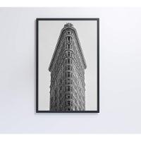 Quadro Edifício Flatiron 80x120 Cm Tecido Canvas - 5