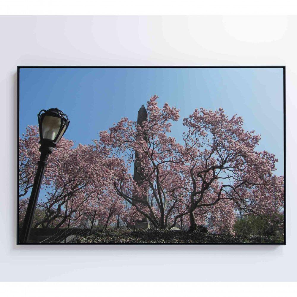 Quadro árvore Cerejeira 2 60x40 Cm Tecido Canvas - 2