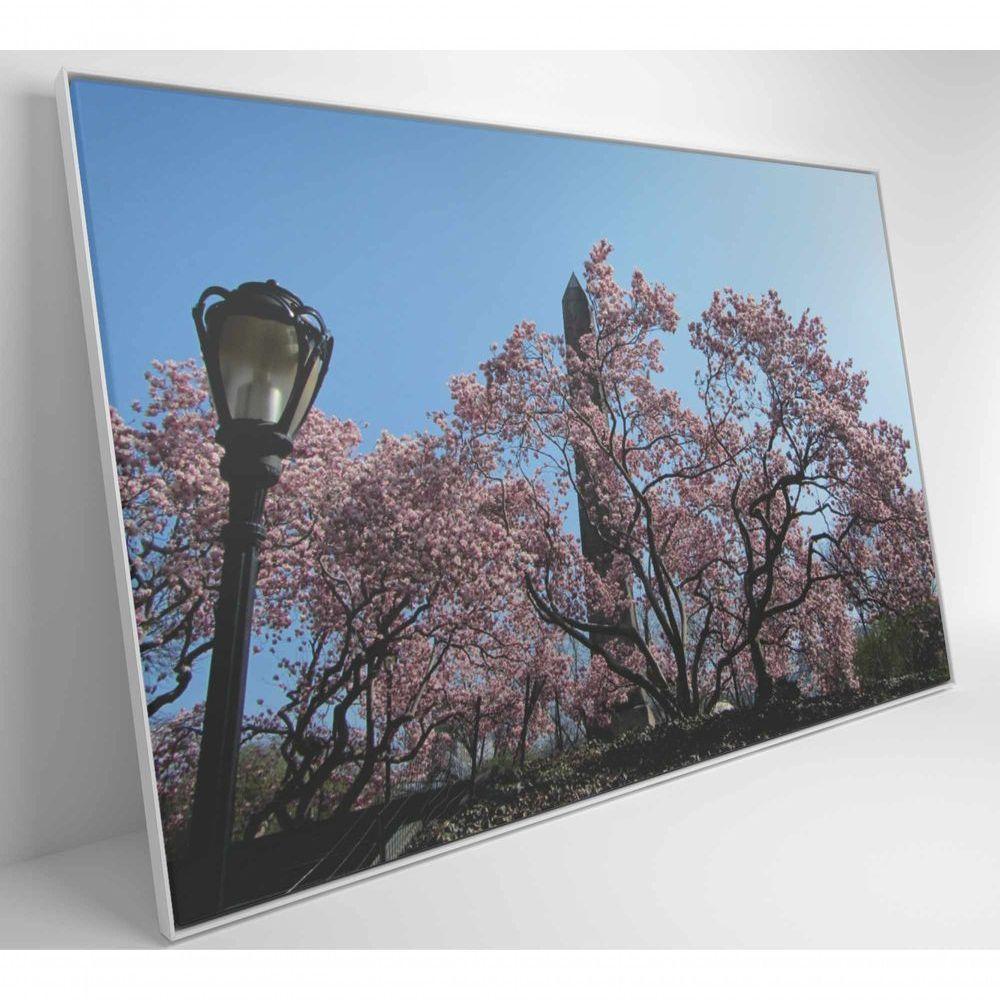 Quadro árvore Cerejeira 2 60x40 Cm Tecido Canvas - 7