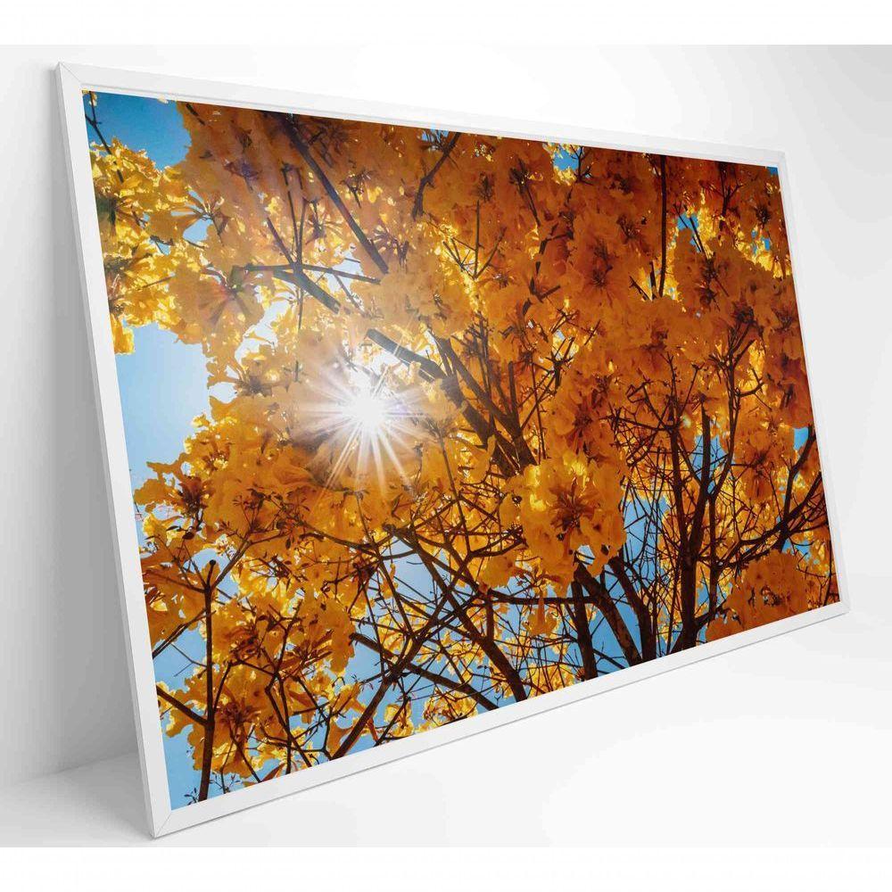 Quadro Ipê Amarelo 2 90x60 Cm Tecido Canvas - 8