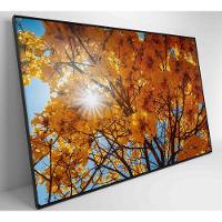 Quadro Ipê Amarelo 2 90x60 Cm Tecido Canvas