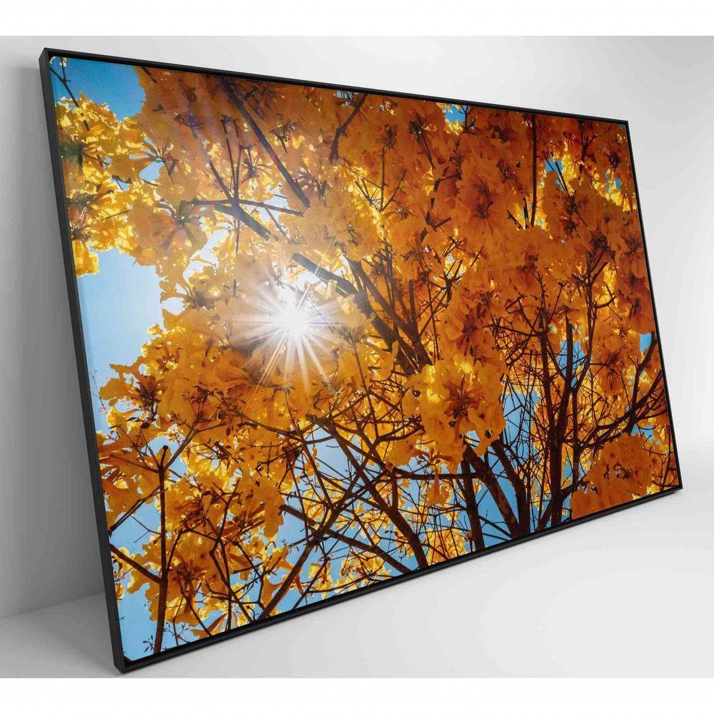 Quadro Ipê Amarelo 2 120x80 Cm Tecido Canvas - 4