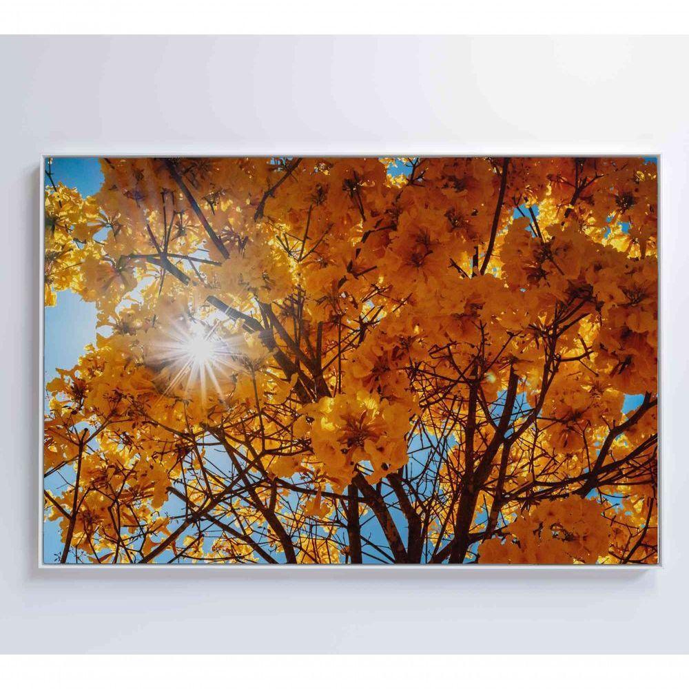 Quadro Ipê Amarelo 2 120x80 Cm Tecido Canvas - 6