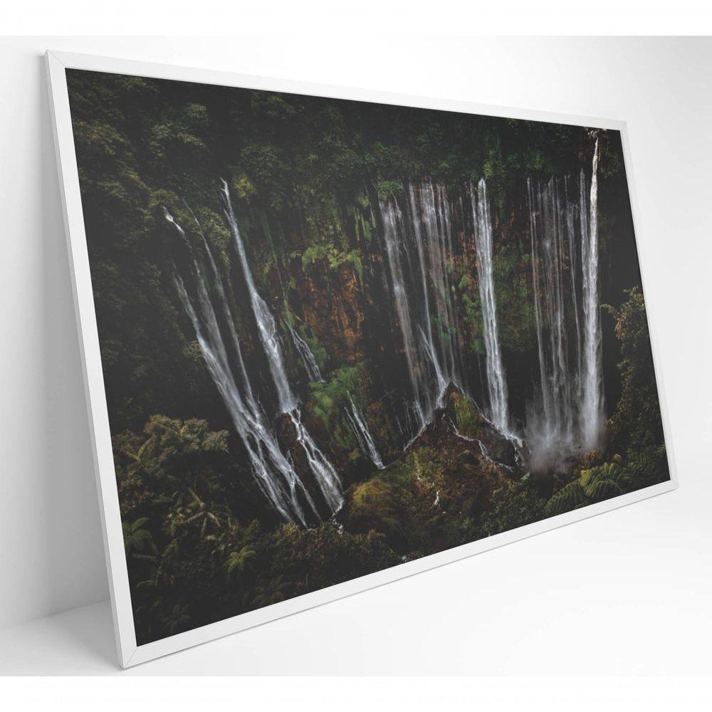 Quadro Cachoeiras 60x40 Cm Adesivo Fotográfico - 9