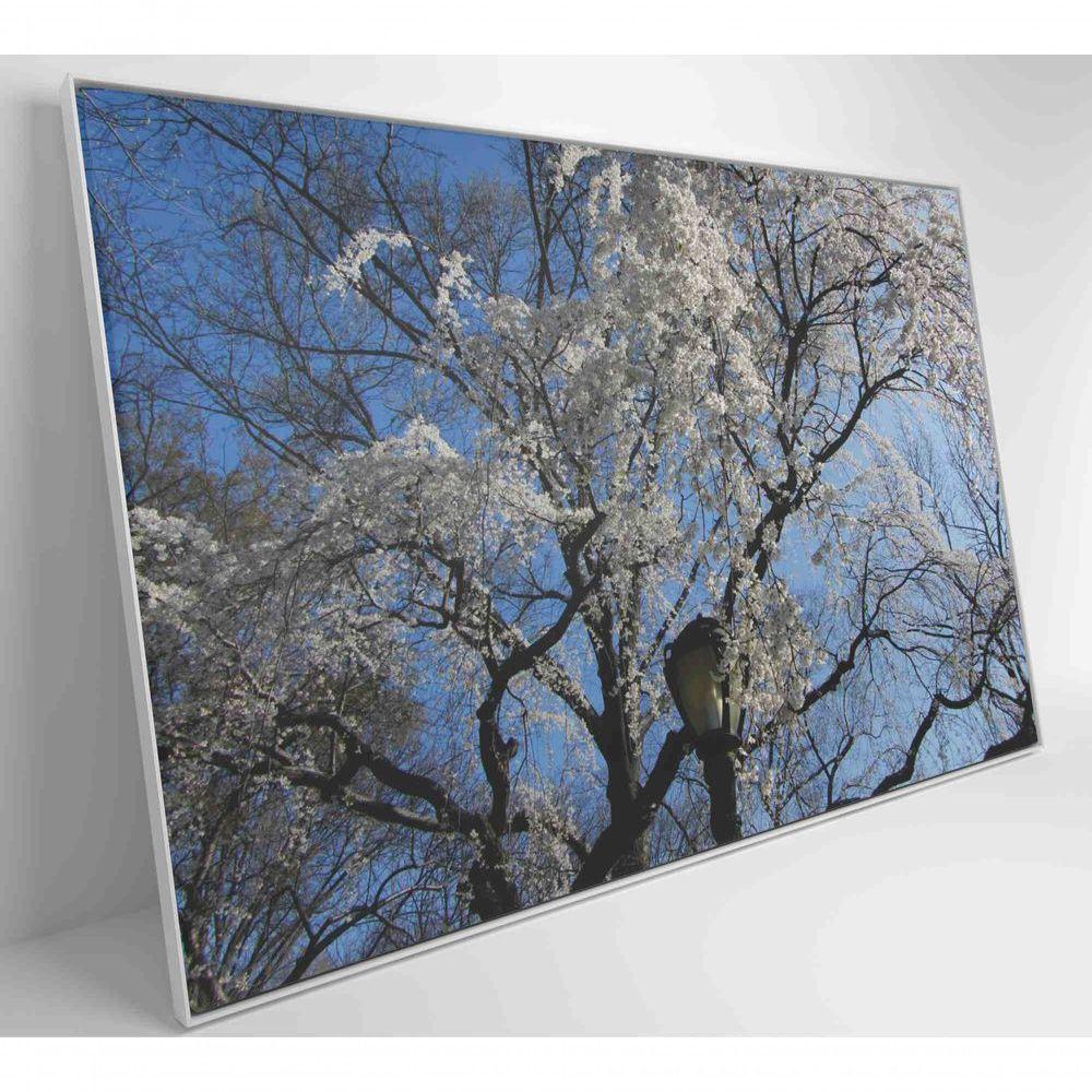 Quadro árvore Cerejeira 90x60 Cm Tecido Canvas - 7