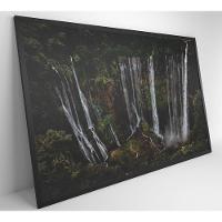 Quadro Cachoeiras 120x80 Cm Tecido Canvas - 5