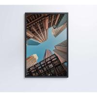 Quadro Nova York Prédios 40x60 Cm Tecido Canvas