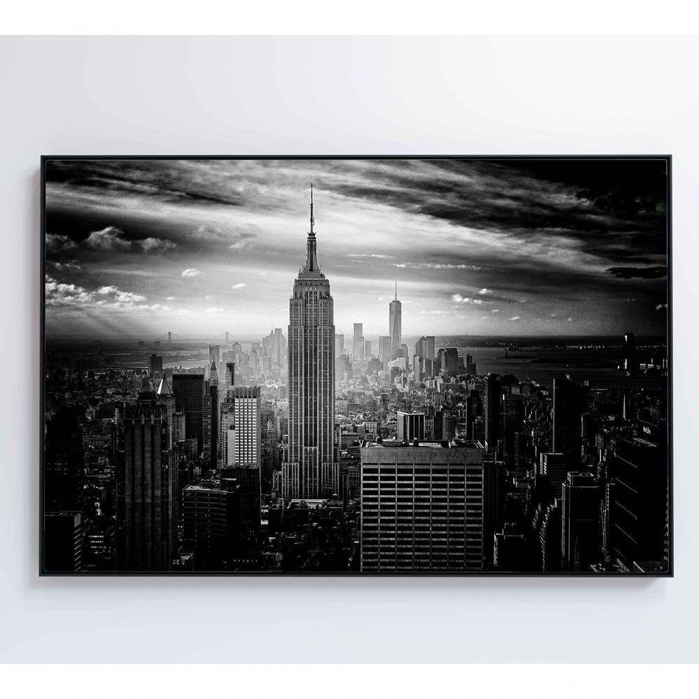 Quadro Nova York 120x80 Cm Tecido Canvas - 1
