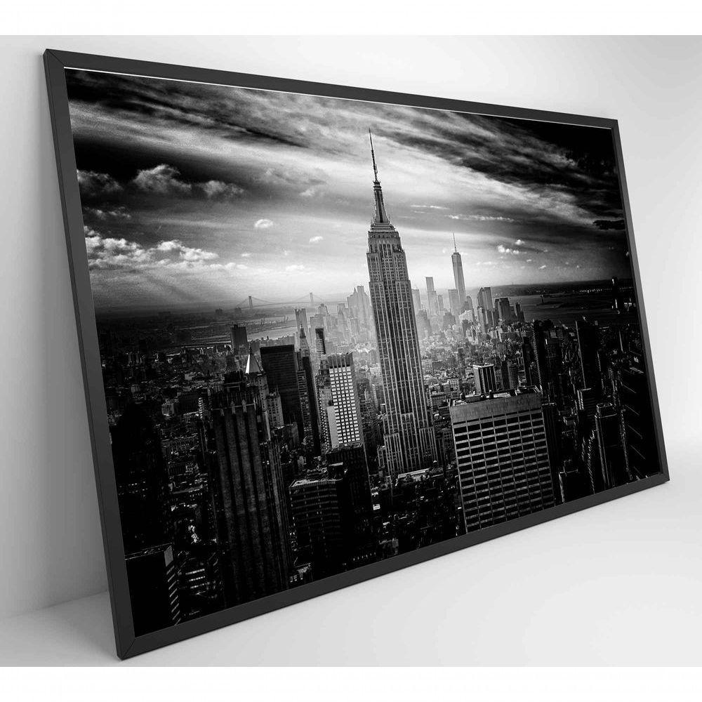 Quadro Nova York 120x80 Cm Tecido Canvas - 4