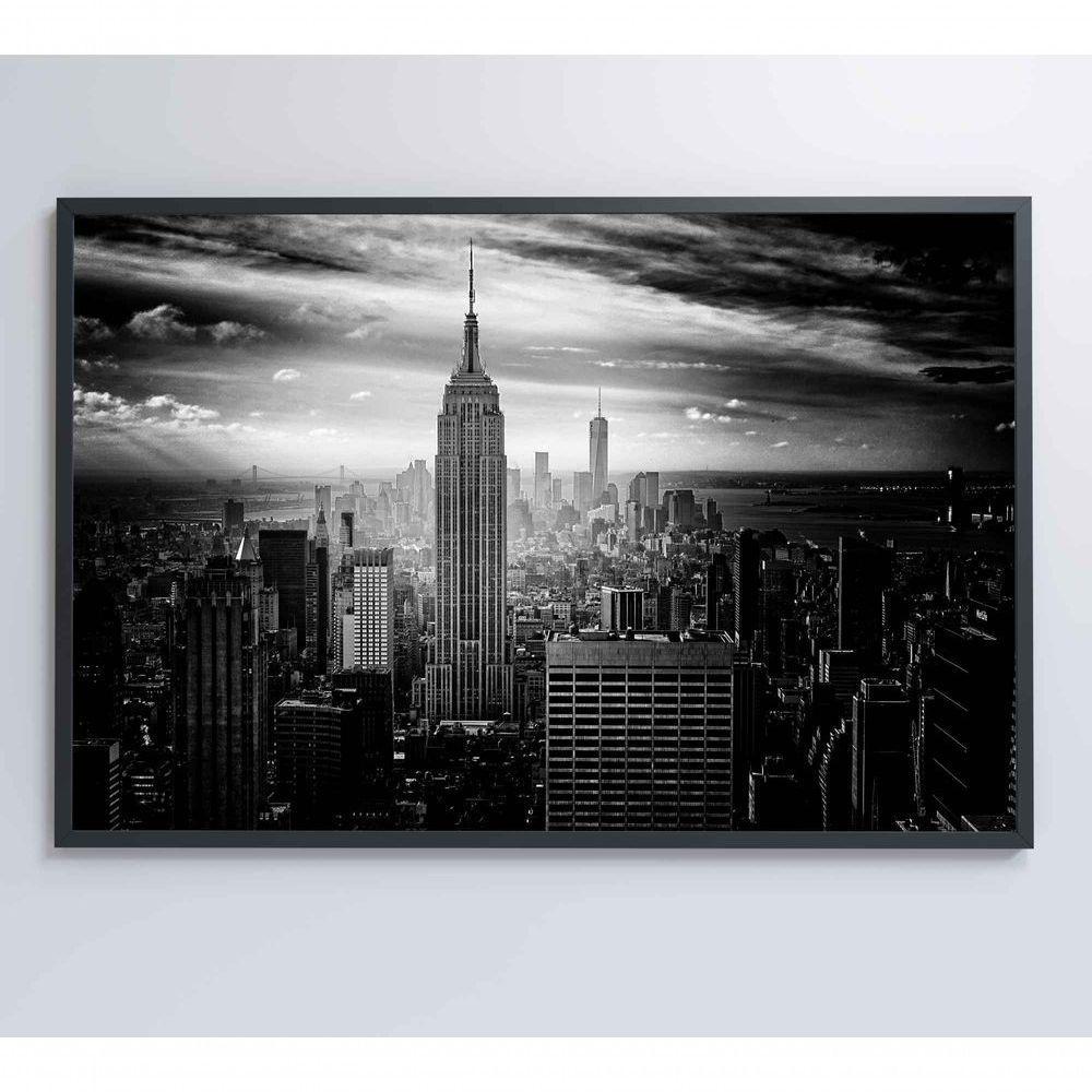 Quadro Nova York 120x80 Cm Tecido Canvas - 5