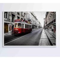 Quadro Bondinho 90x60 Cm Vidro Impresso - 7