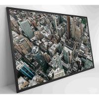 Quadro Metrópole 90x60 Cm Tecido Canvas - 5