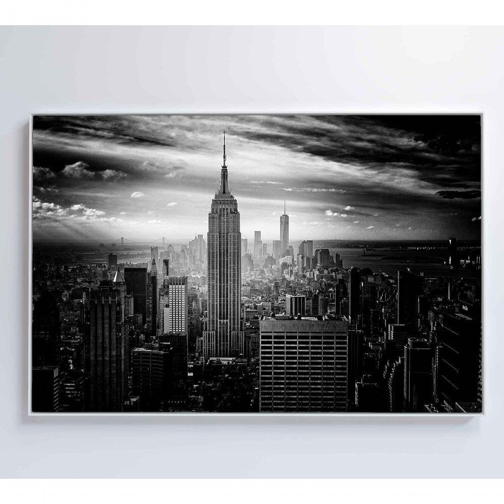 Quadro Nova York 60x40 Cm Tecido Canvas - 3