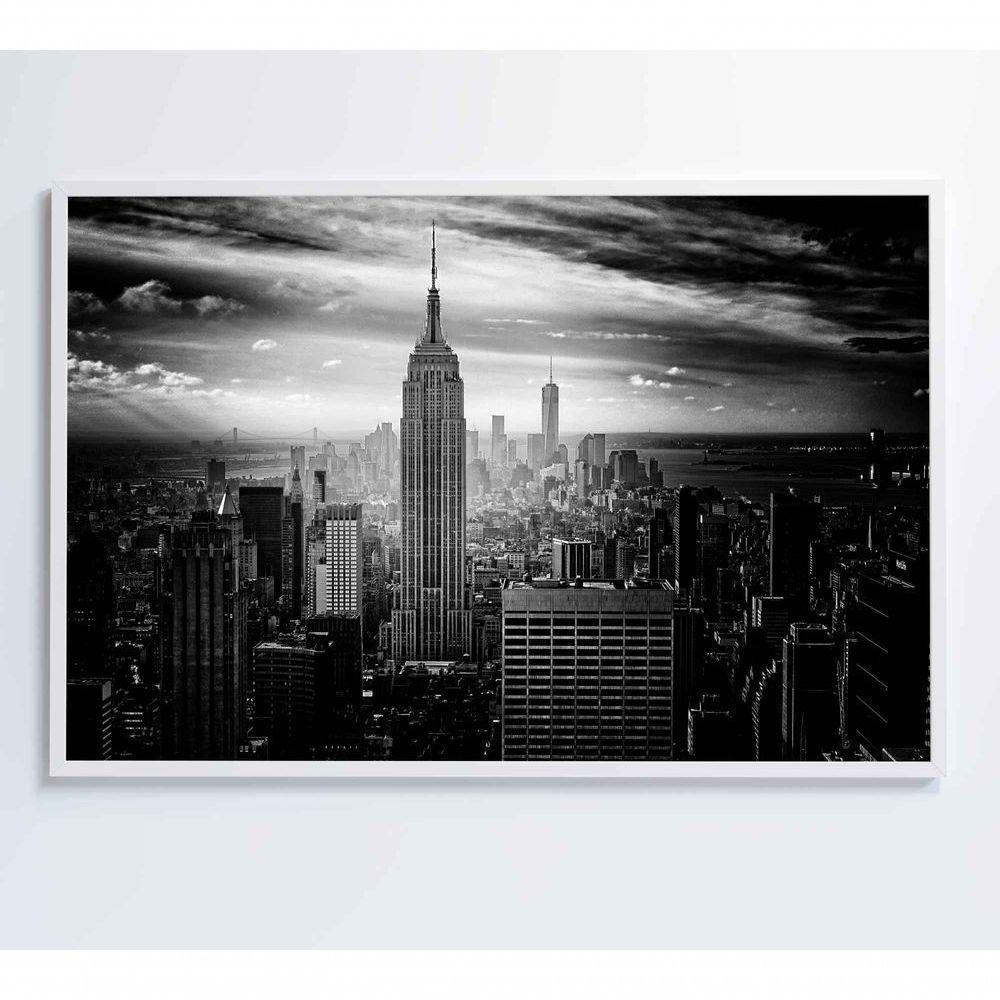 Quadro Nova York 60x40 Cm Tecido Canvas - 7