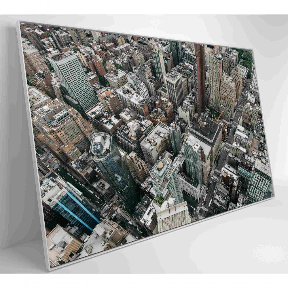Quadro Metrópole 60x40 Cm Tecido Canvas - 2