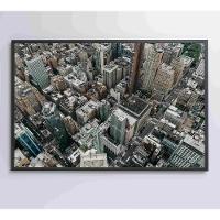 Quadro Metrópole 60x40 Cm Tecido Canvas - 5