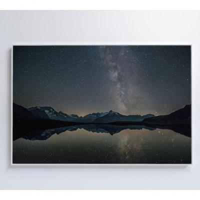 Quadro Céu Noturno 120x80 Cm Vidro Impresso