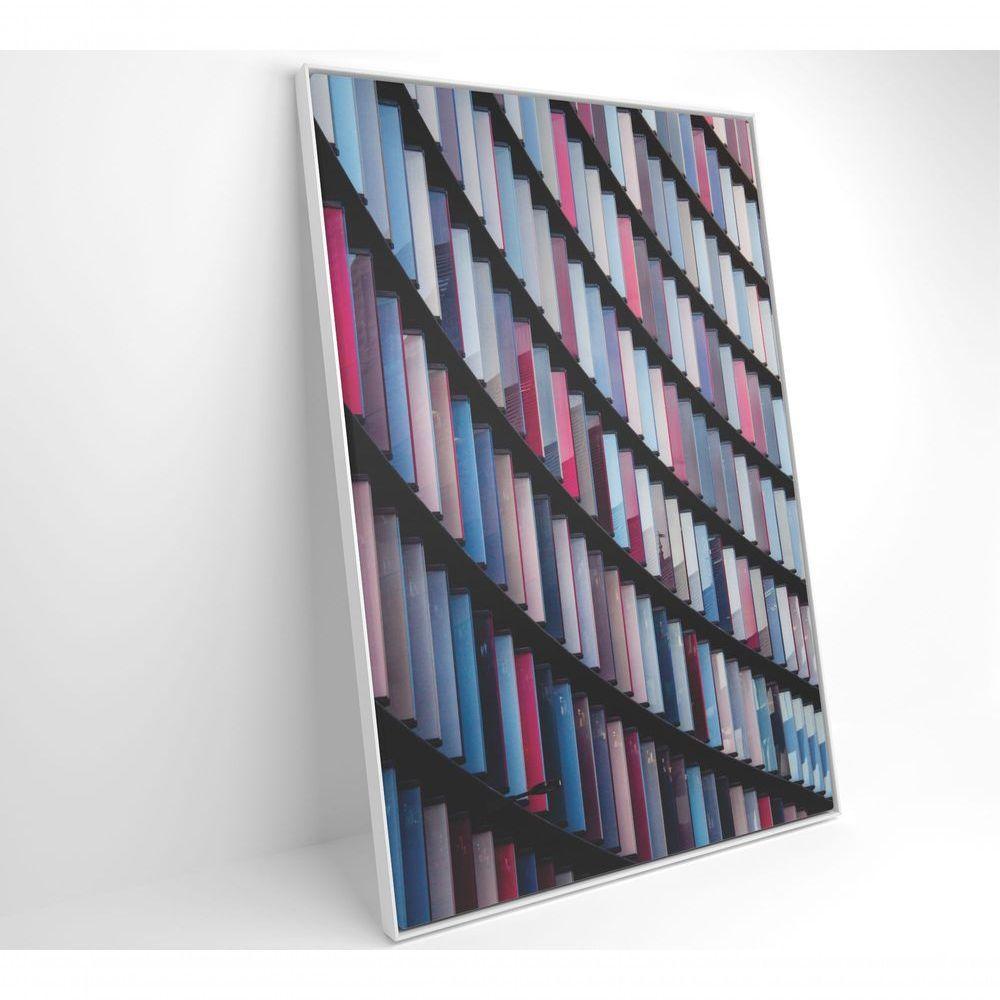 Quadro Arquitetura Ritmo E Cor 80x120 Cm Tecido Canvas - 6