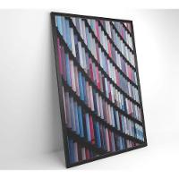 Quadro Arquitetura Ritmo E Cor 80x120 Cm Tecido Canvas - 7