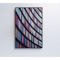 Quadro Arquitetura Ritmo E Cor 80x120 Cm Tecido Canvas - 8