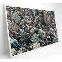 Quadro Metrópole 60x40 Cm Adesivo Fotográfico - 6