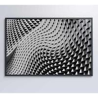 Quadro Arquitetura Ondas 120x80 Cm Vidro Impresso - 3