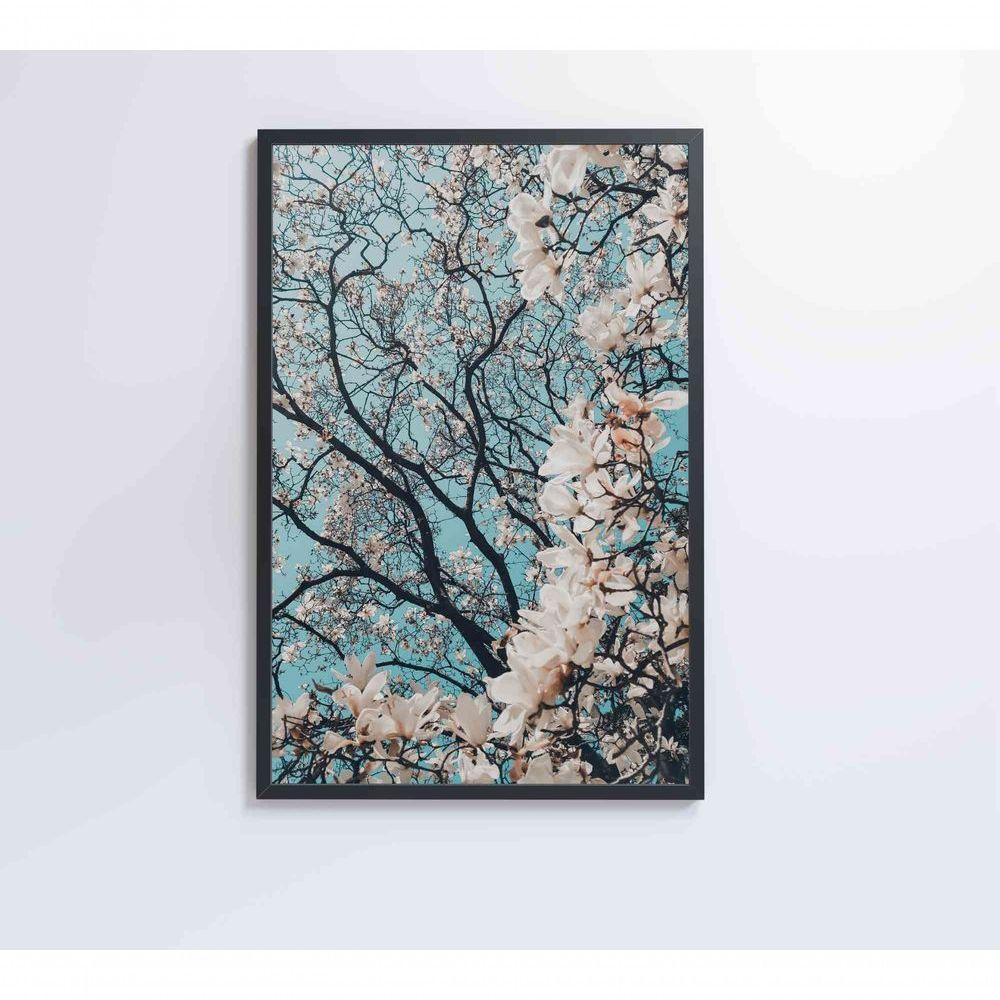 Quadro Cerejeira 60x90 Cm Tecido Canvas - 7