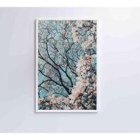 Quadro Cerejeira 60x90 Cm Tecido Canvas - 5