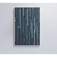 Quadro Arquitetura Monocromática 40x60 Cm Tecido Canvas - 1